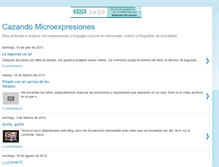 Tablet Screenshot of microexpresiones.blogspot.com