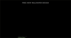 Desktop Screenshot of freenewwallpaperdesign.blogspot.com