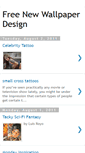 Mobile Screenshot of freenewwallpaperdesign.blogspot.com