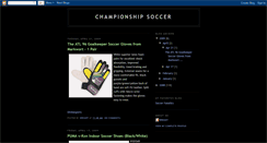 Desktop Screenshot of championship-soccer.blogspot.com