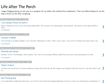 Tablet Screenshot of lifeaftertheporch.blogspot.com