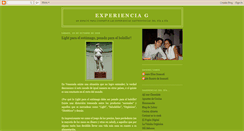 Desktop Screenshot of experienciag.blogspot.com