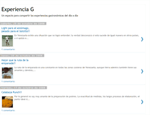 Tablet Screenshot of experienciag.blogspot.com