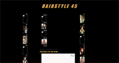 Desktop Screenshot of hairstyle45.blogspot.com