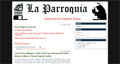 Desktop Screenshot of laparroquia-frater.blogspot.com