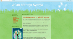 Desktop Screenshot of miftahulnurhusna.blogspot.com