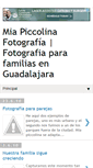Mobile Screenshot of miapiccolinafotografia.blogspot.com