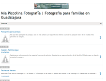 Tablet Screenshot of miapiccolinafotografia.blogspot.com