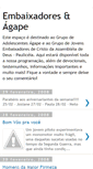 Mobile Screenshot of embaixadoreseagape.blogspot.com