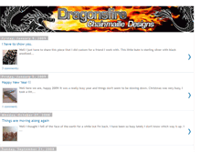 Tablet Screenshot of dragonsfirechainmaille.blogspot.com