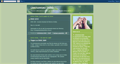 Desktop Screenshot of cristianismounido.blogspot.com