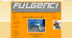 Desktop Screenshot of bicicleteriafulgenci1.blogspot.com
