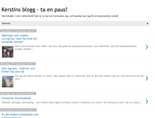Tablet Screenshot of kerstinwess.blogspot.com