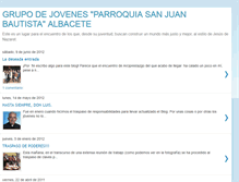 Tablet Screenshot of jovenessanjuanalbacete.blogspot.com