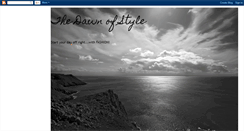 Desktop Screenshot of dawnofstyle.blogspot.com