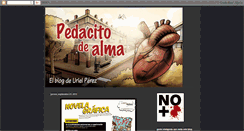 Desktop Screenshot of pedacitodealma.blogspot.com