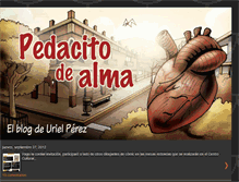 Tablet Screenshot of pedacitodealma.blogspot.com