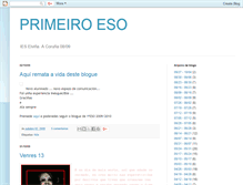 Tablet Screenshot of primeiroeso.blogspot.com