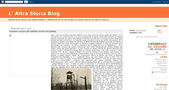 Desktop Screenshot of laltrastoria.blogspot.com