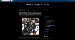 Desktop Screenshot of brianscelebrityblog.blogspot.com