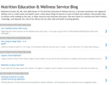 Tablet Screenshot of newsnutrition.blogspot.com