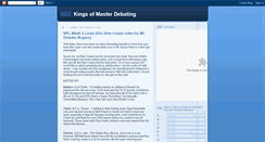 Desktop Screenshot of kingsofmasterdebating.blogspot.com