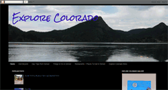 Desktop Screenshot of explorecolorado.blogspot.com
