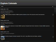 Tablet Screenshot of explorecolorado.blogspot.com