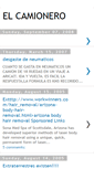 Mobile Screenshot of elcamionero.blogspot.com