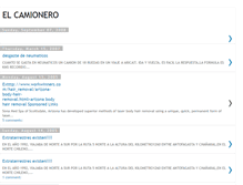 Tablet Screenshot of elcamionero.blogspot.com