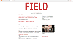 Desktop Screenshot of field-robertalima.blogspot.com