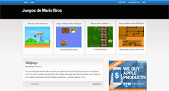 Desktop Screenshot of juegosmario-bros.blogspot.com