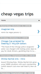 Mobile Screenshot of cheapvegastrips.blogspot.com