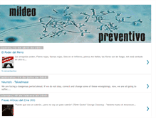 Tablet Screenshot of mildeopreventivo.blogspot.com