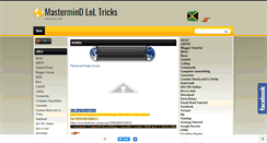 Desktop Screenshot of mastermindloltricks.blogspot.com