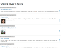 Tablet Screenshot of kayla-in-kenya.blogspot.com