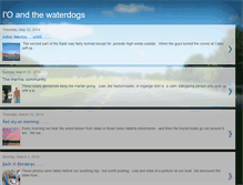 Tablet Screenshot of ioandthewaterdogs.blogspot.com