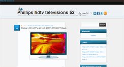 Desktop Screenshot of phillips-hdtv-televisions52.blogspot.com