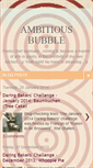 Mobile Screenshot of ambitiousbubble.blogspot.com