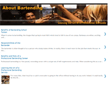 Tablet Screenshot of aboutbartending.blogspot.com