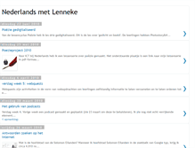 Tablet Screenshot of nederlandsmetlenneke.blogspot.com