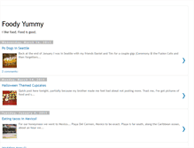 Tablet Screenshot of foodyyummy.blogspot.com