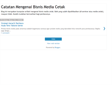 Tablet Screenshot of cetakmedia.blogspot.com