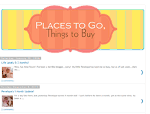 Tablet Screenshot of placestogothingstobuy.blogspot.com