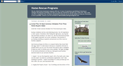 Desktop Screenshot of home-rescue-programs.blogspot.com