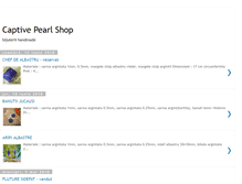 Tablet Screenshot of captivepearl.blogspot.com