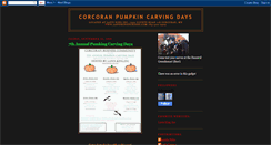 Desktop Screenshot of corcoranhalloween.blogspot.com