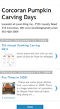 Mobile Screenshot of corcoranhalloween.blogspot.com
