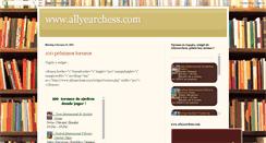 Desktop Screenshot of allyearchess.blogspot.com