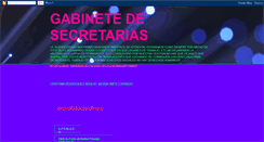 Desktop Screenshot of gabinetedesecretariasudh.blogspot.com